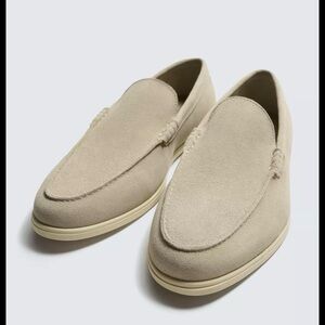 Zara Tan Loafers